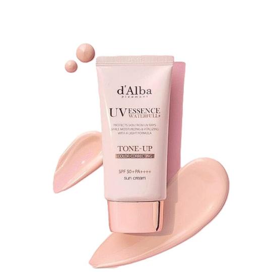 Kem chống nắng nâng tông da d'Alba Waterfull Tone-up Sun Cream SPF 50+ 50ml