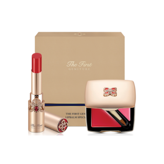 Bộ Son Dưỡng Môi OHUI The First Geniture Lipbalm Red Set 3pcs