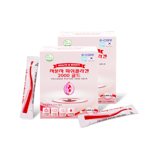 Thực Phẩm Bảo Vệ Sức Khỏe Sante365 Fish Collagen Peptipe Gold 2000mg 1 Hộp 30 Gói
