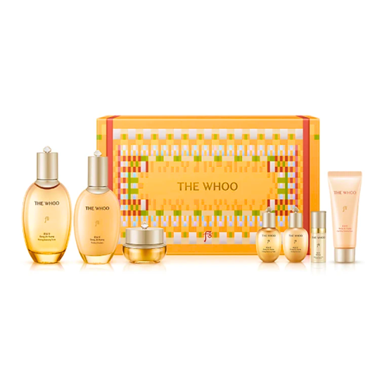 Bộ sản phẩm dưỡng ẩm và cải thiện đàn hồi da The whoo Gong Jin Hyang Special 3PCS set