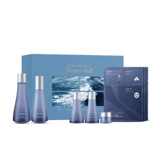 Bộ cấp nước dưỡng da căng mướt chuyên sâu Sum37 Water-full set