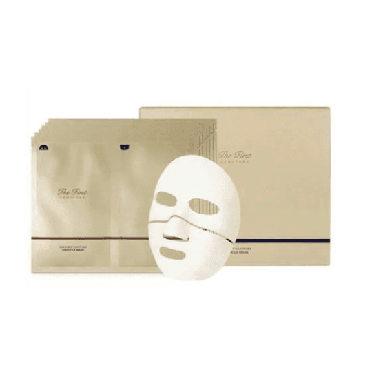 Mặt nạ chống lão hóa da tái sinh da OHUI The First Geniture Ampoule Mask Set