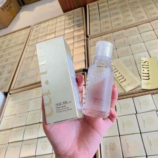 Nước Tẩy Trang Dịu Nhẹ Sum37 Skin Saver Essential Pure Cleansing Water 100ml