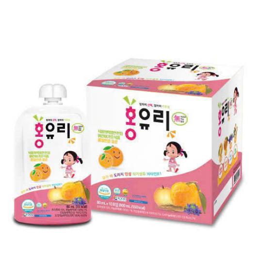 Nước uống Hồng Sâm Bổ Phổi dành cho bé HongYouLi 80ml x 10 gói