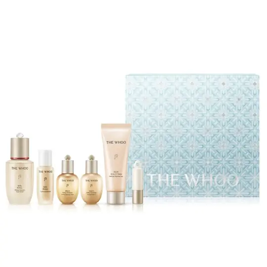 Bộ Tinh chất tự sinh chống lão hóa thế hệ thứ 4 WHOO Bichup Ultimate Recovery Youth Serum Advent Calendar
