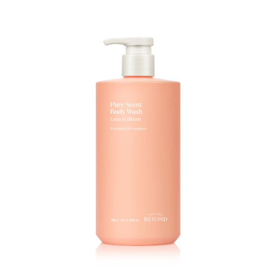 Sữa tắm thuần chay dưỡng ẩm chuyên sâu kết cấu kem mịn và hương hoa quyến rũ Beyond Pure Scent Love in Bloom Body wash 700ml