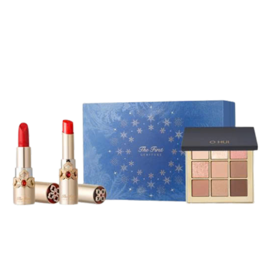 Bộ son lì Ohui The First Geniture Lipstick & Lip Balm Duo Special set