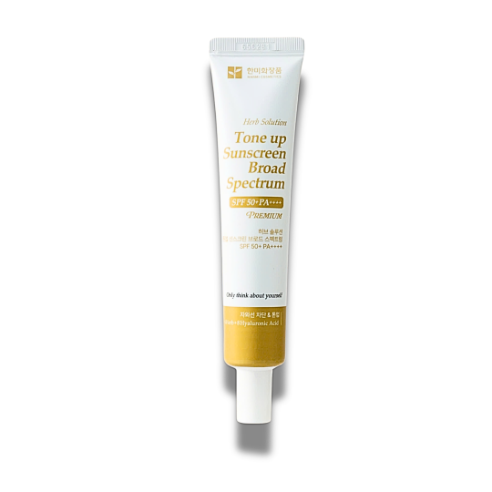 Kem chống nắng Hanmi Herb Solution Tone up Sunscreen broad Spectrum SPF 50+ PA++++ 40ml