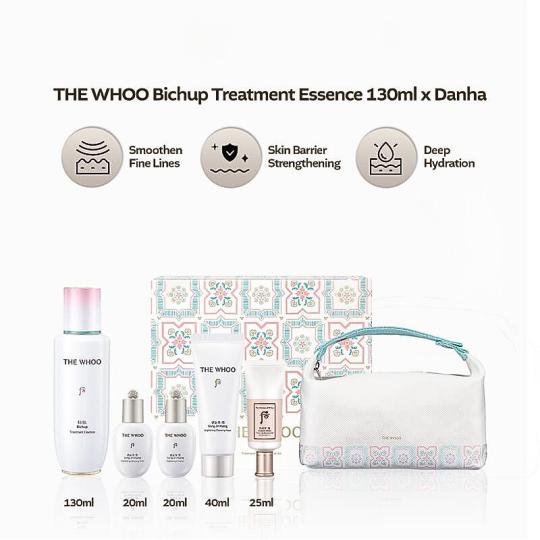 Bộ tiền tinh chất chăm sóc da lão hóa, làm dịu và bảo vệ da Whoo Bichup Treatment Essence Y25
