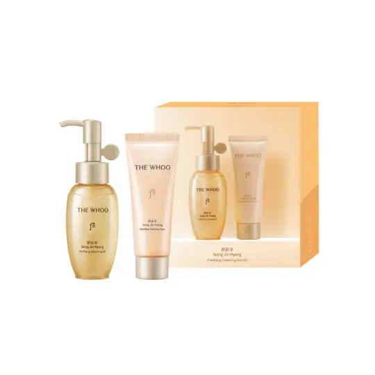 Bộ Làm Sạch Whoo Gongjinhyang Clarifying Cleansing Duo Kit Y25