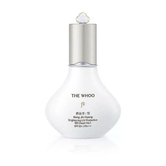 Kem nền trang điểm sáng da, chống nắng GongJinHyang Brightening UV Protective BB Cream No1 SPF 50++/PA+++