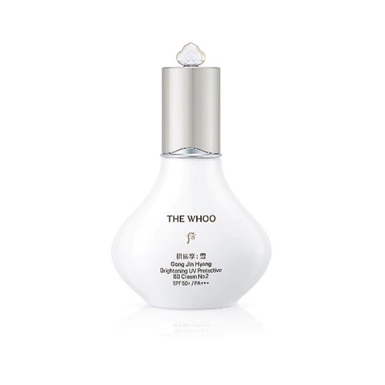 Kem nền trang điểm sáng da, chống nắng GongJinHyang Brightening UV Protective BB Cream No2 SPF 50++/PA+++