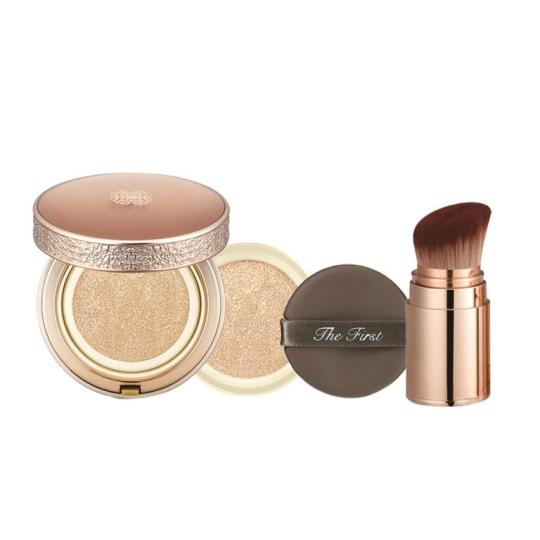 Phấn Nước Ohui The First Geniture Ampoule Cover Cushion Special + cọ