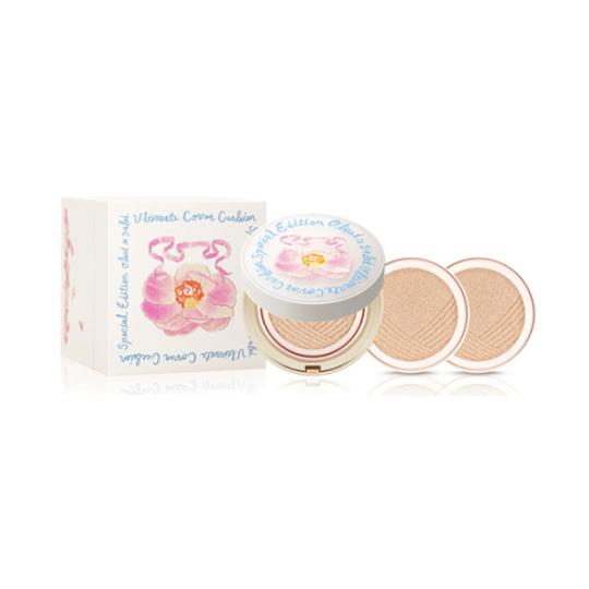 Phấn Nước Ohui Ultimate Cover Lifting Cushion màu Milk Beige 15g tặng kèm 2 lõi 