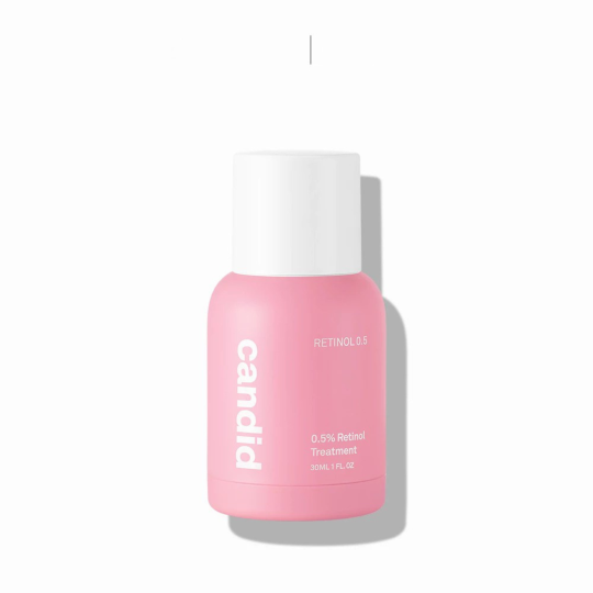 Hoạt Chất Retinol 0.5% Candid Treatment 30ml Ngăn ngừa Lão Hóa & Cải Thiện Nếp Nhăn