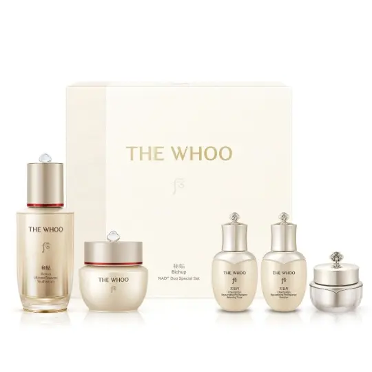 Bộ Tinh chất tự sinh chống lão hóa THE WHOO Bichup NAD+ Duo Special Set