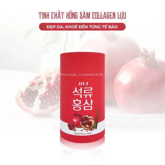 Nước hồng sâm lựu ( Pomergrante Reds Ginsneg 15ml x 30 gói)