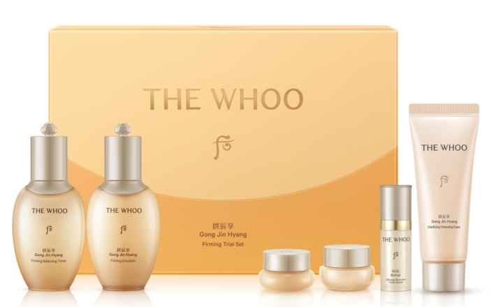 Bộ dưỡng da Whoo Gong Jin Hyang Firming Trial Set (24Y)