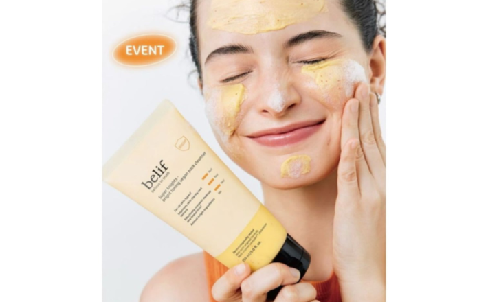 Sữa rửa mặt làm sáng da Belif Super Knights Bright Toning Vegan Pack Cleanser 150ml