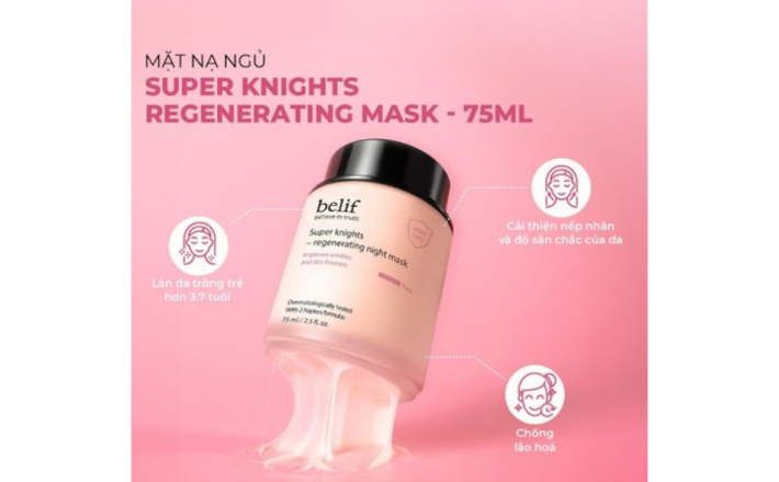 Mặt nạ ngủ Belif Super Knight Regenerating Night Mask 75ml