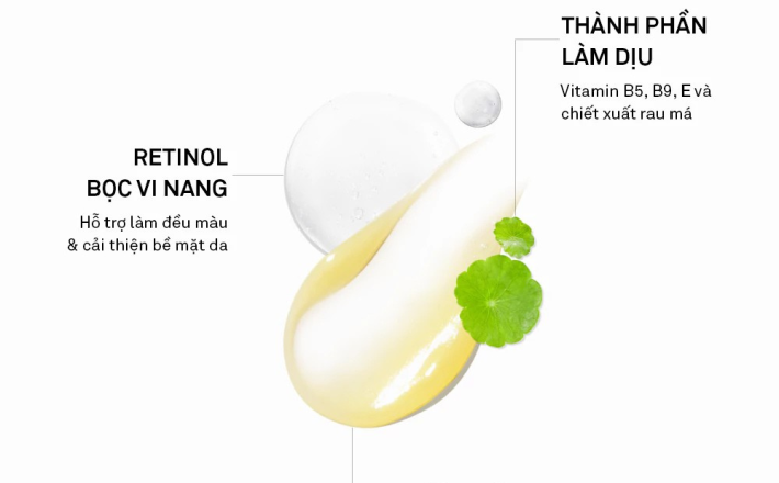 Hoạt chất Retinol 1.0% hỗ trợ cải thiện nền da CANDID 1.0% Retinol Treatment 30ml