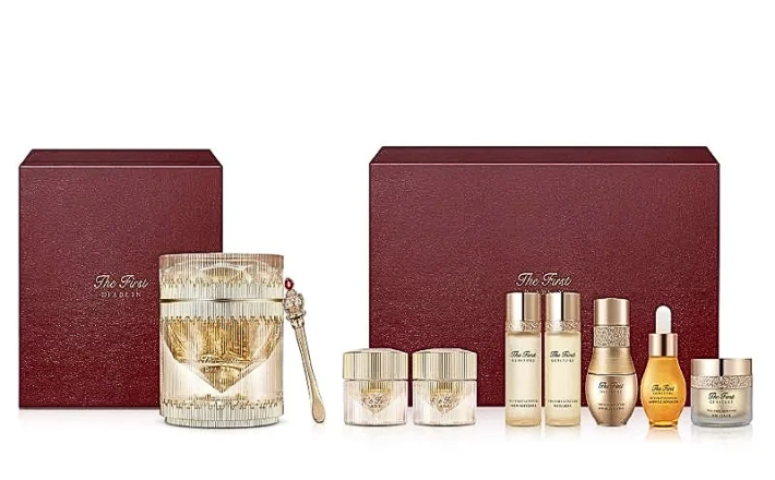 Bộ kem dưỡng trẻ hóa da từ bột kim cương OHUI The First Diadein Solitaire Cream