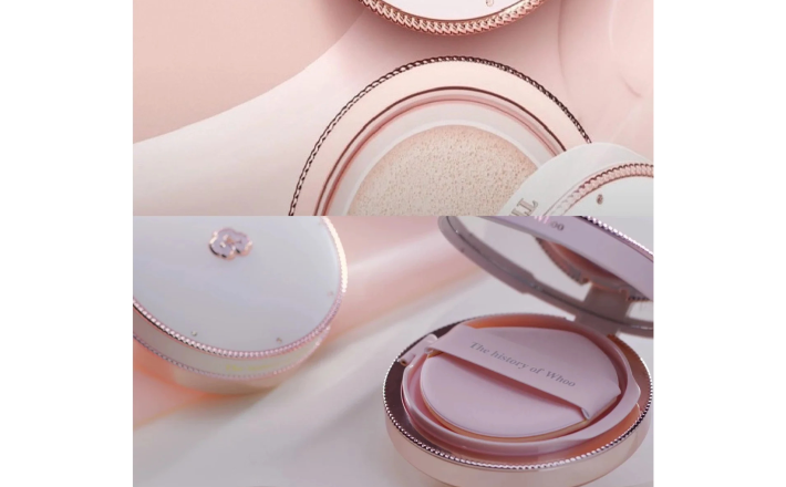 Phấn Nước Dưỡng Trắng, Chống Nắng & Nâng Tone Da Whoo Gongjinhyang Seol Radiant White Tone Up Sun Cushion 13g + lõi thay thế 13g