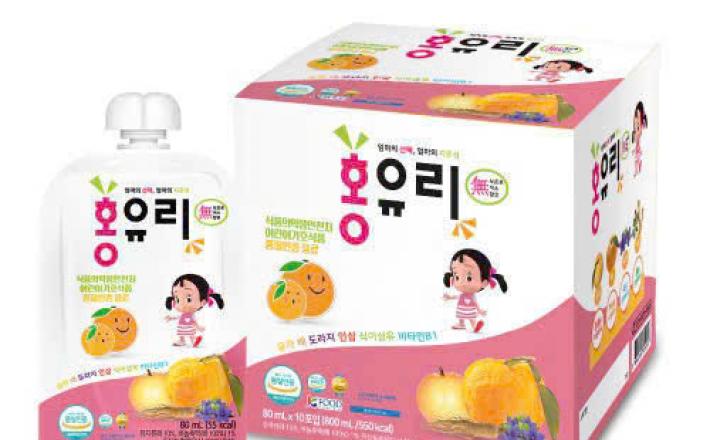 Nước uống Hồng Sâm Bổ Phổi dành cho bé HongYouLi 80ml x 10 gói