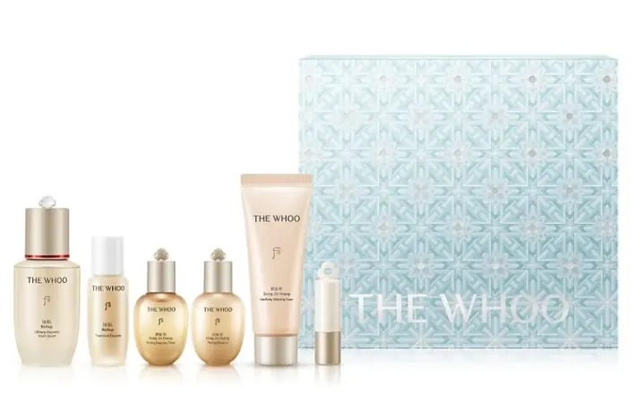 Bộ Tinh chất tự sinh chống lão hóa thế hệ thứ 4 WHOO Bichup Ultimate Recovery Youth Serum Advent Calendar