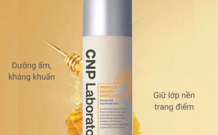Xịt khoáng tinh chất keo ong tái tạo da CNP Laboratory Propolis Energy Ampule Mist 50ml