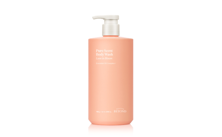 Sữa tắm thuần chay dưỡng ẩm chuyên sâu kết cấu kem mịn và hương hoa quyến rũ Beyond Pure Scent Love in Bloom Body wash 700ml