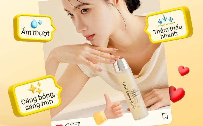 Nước thần keo ong (tiền tinh chất) dưỡng da giúp phục hồi làn da CNP Laboratory Propolis Treatment Ampule Essence 150ml