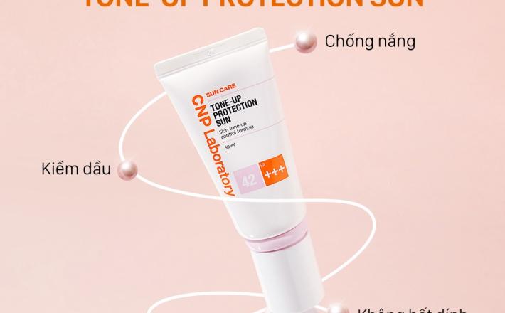 Kem Chống Nắng CNP Laboratory Nâng Tông Da 50ml Tone-Up Protection Sun SPF42 PA+++