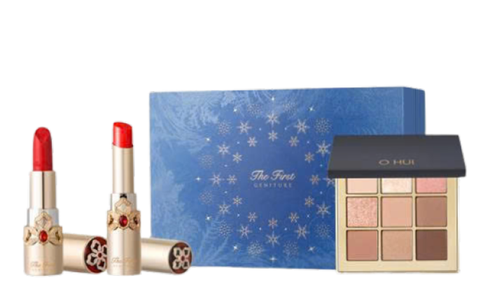 Bộ son lì Ohui The First Geniture Lipstick & Lip Balm Duo Special set