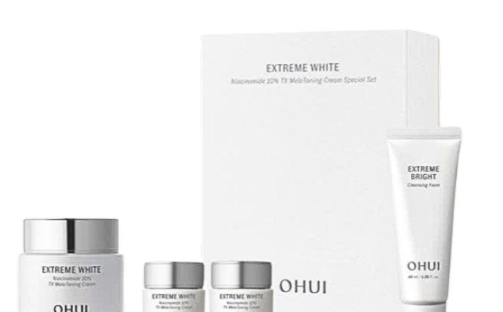 Bộ Dưỡng Trắng – Mờ Nám Cao Cấp Ohui Extreme White Tx Melatoning Cream Special Set