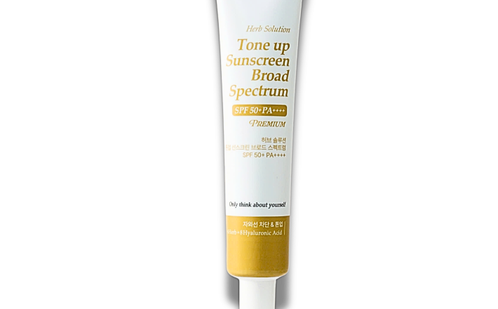 Kem chống nắng Hanmi Herb Solution Tone up Sunscreen broad Spectrum SPF 50+ PA++++ 40ml