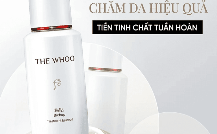 Bộ tinh chất ẩm mượt da Whoo Bichup Treatment Essence Special Set (New 2024) 130ml