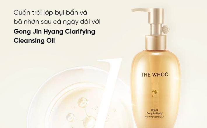 Bộ Làm Sạch Whoo Gongjinhyang Clarifying Cleansing Duo Kit Y25