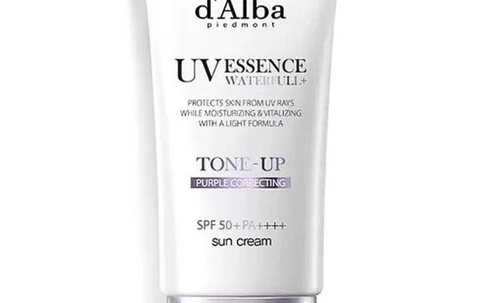Kem chống nắng trắng d 'Alba Truffle Tone Up Purple 50ml