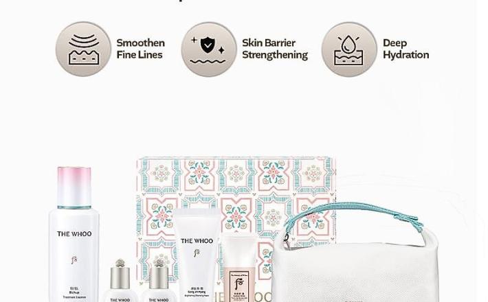 Bộ tiền tinh chất chăm sóc da lão hóa, làm dịu và bảo vệ da Whoo Bichup Treatment Essence Y25