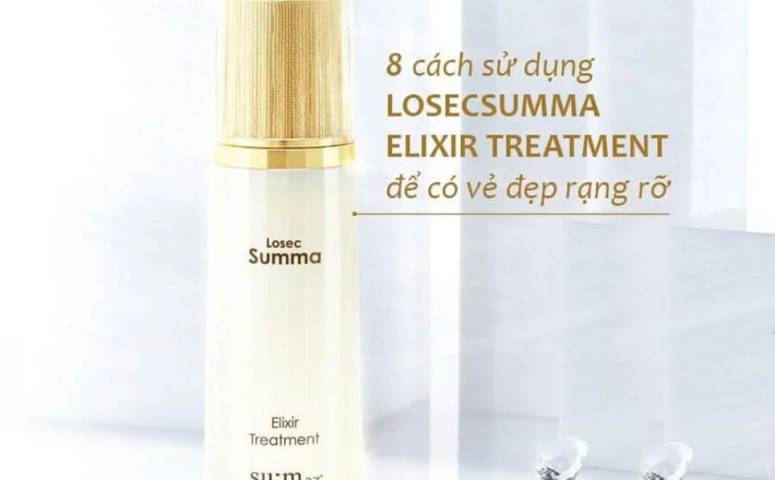 Tinh chất tái tạo dưỡng trắng Losec Summa Elixir Treatment Sum37 150ml