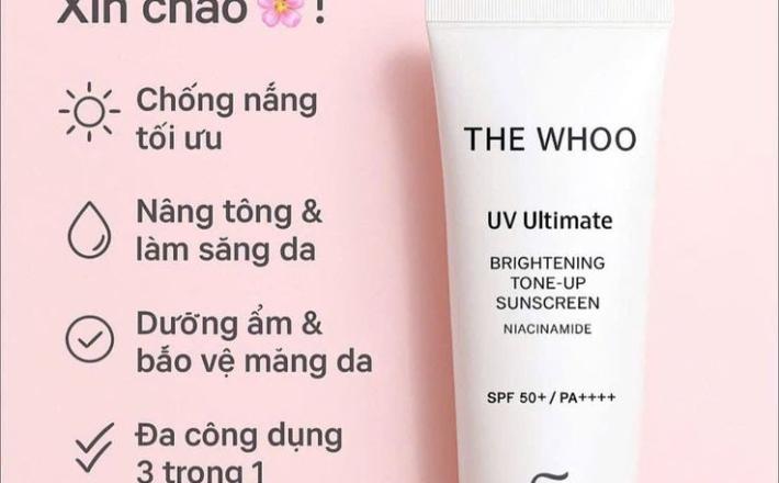 The Whoo UV Ultimate Tone-up Sun Special Set