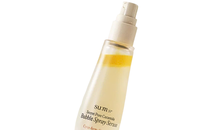 Tinh chất dạng xịt Su:m37 Secret Pore Ceramide Bubble Spray Serum 60ml