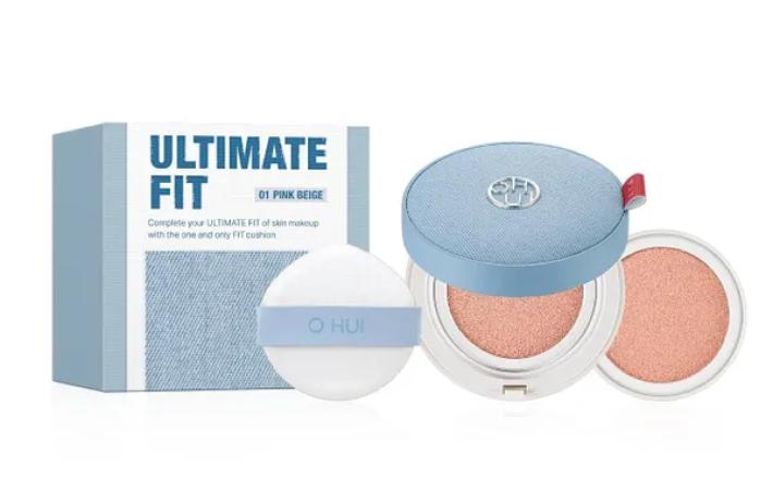 Phấn Nước Nâng Tông Ohui Ultimate Fit Tone Up Jean Cushion 15g (kèm lõi 15g) #01