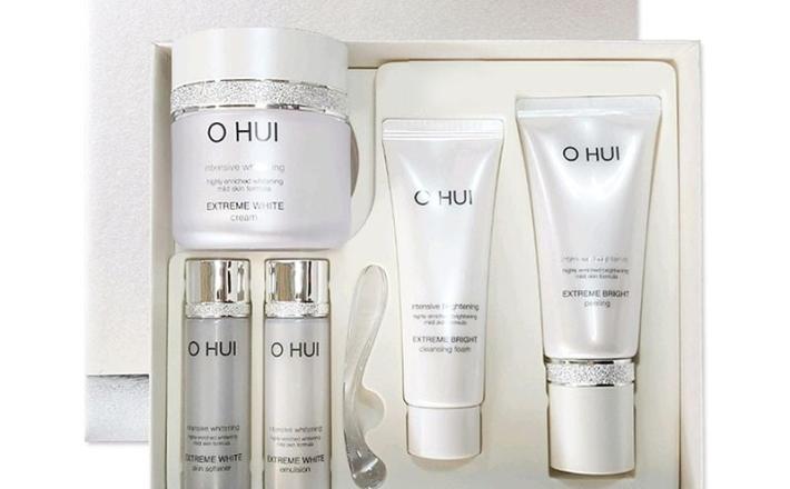Bộ kem dưỡng trắng da OHUI Extreme White Cream Special Set