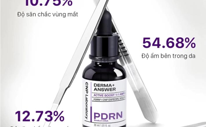 Tinh chất PDRN căng bóng sáng da hỗ trợ tái sinh CNP Derma Answer Active Boost Ampule 15ml