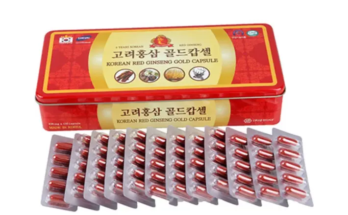Viên Hồng Sâm – Đông Trùng Hạ Thảo Koreainsam (Hộp 120V)