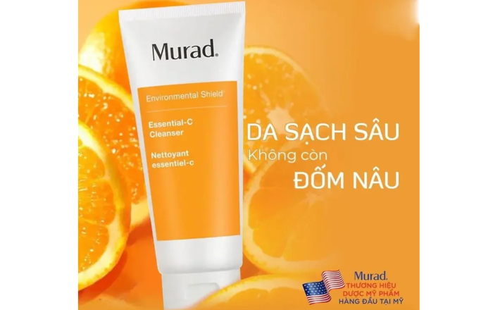 Sữa Rửa Mặt Phục Hồi Sáng Da - MURAD ESSENTIAL-C CLEANSER 200ML