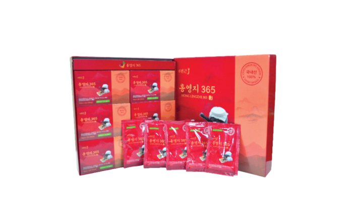 Nước hồng sâm linh chi táo đỏ Sante365 Honglinhzhi (70ml x 30 gói)