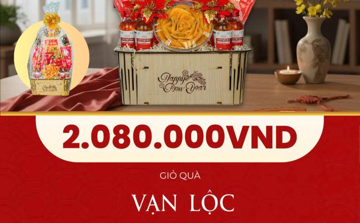 Giỏ Quà  VẠN LỘC  – TRAO SỨC KHỎE, GỬI MAY MẮN